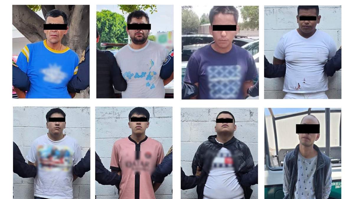 Los detenidos