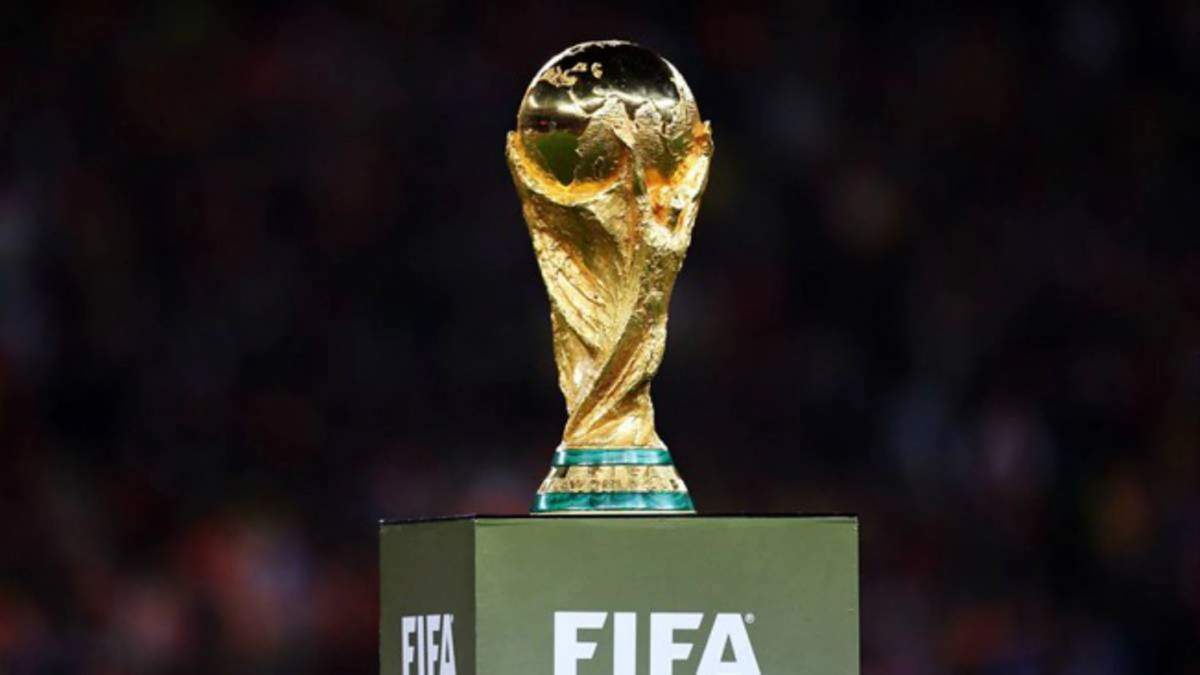El trofeo de la FIFA