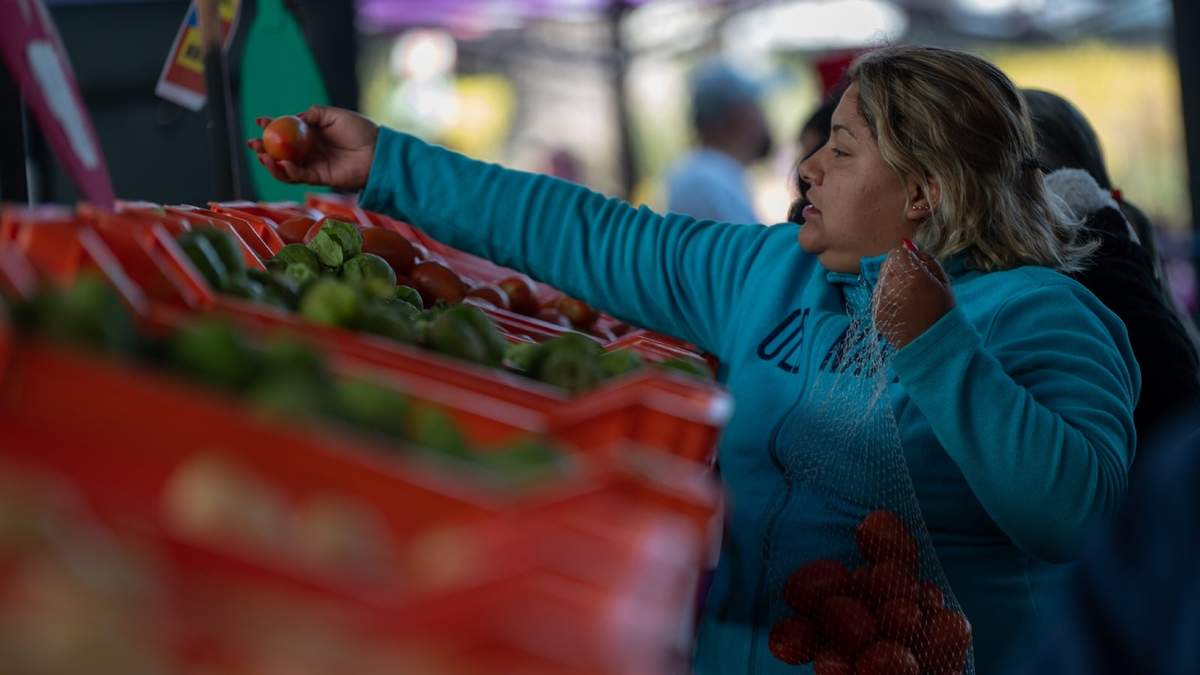 Venta de verduras