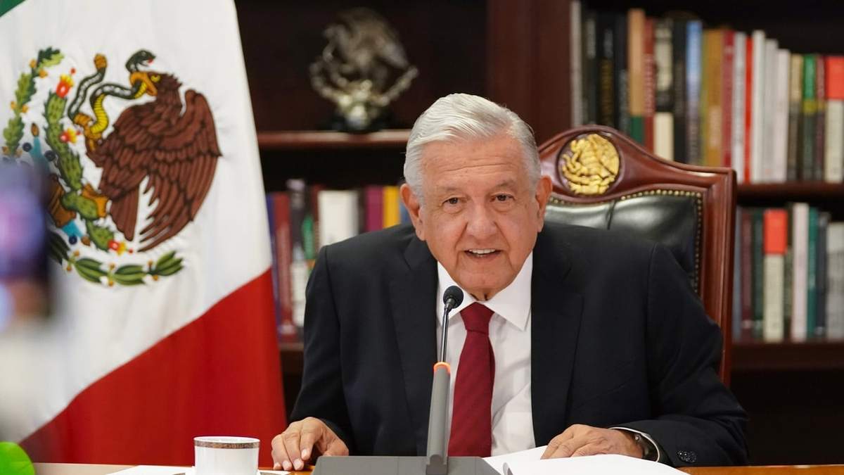 El presidente López Obrador durante su participación en el Foro