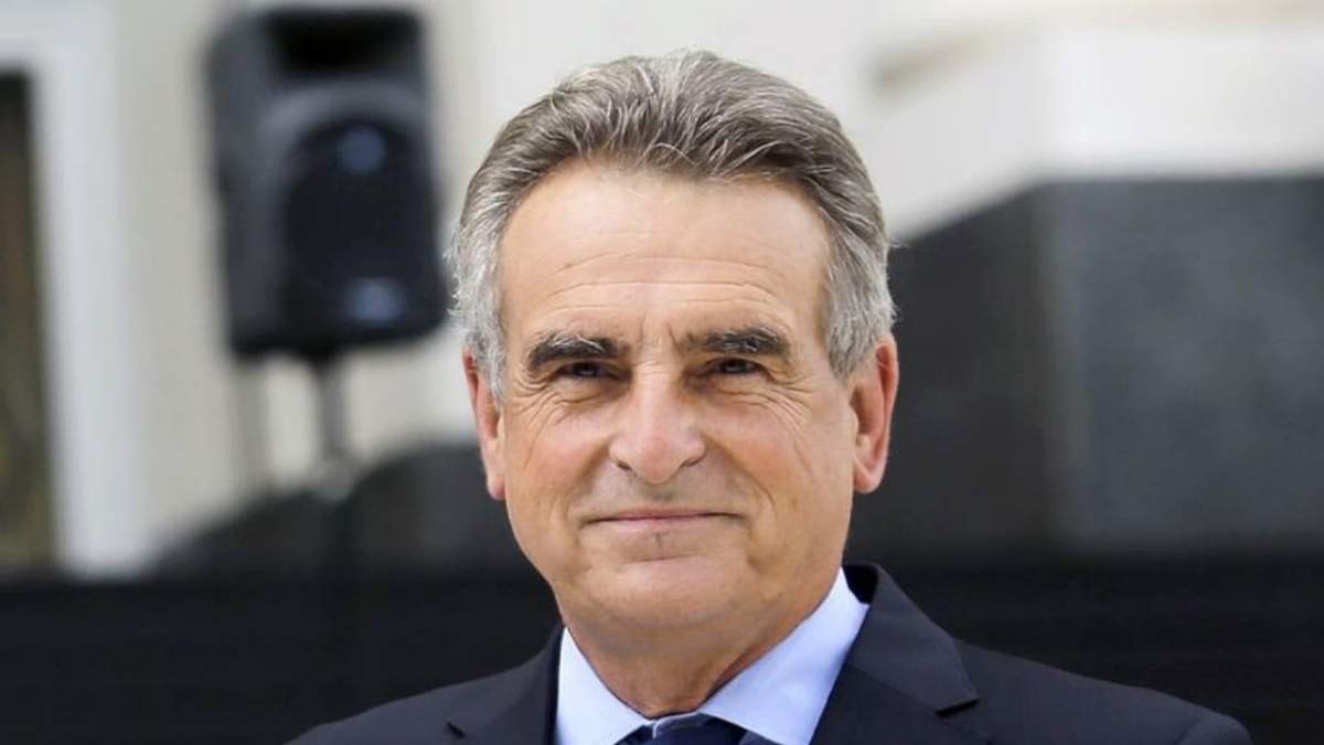 El precandidato a senador nacional del Frente de Todos por la Provincia de Santa Fe, Agustín Rossi. Fuente: (Twitter)