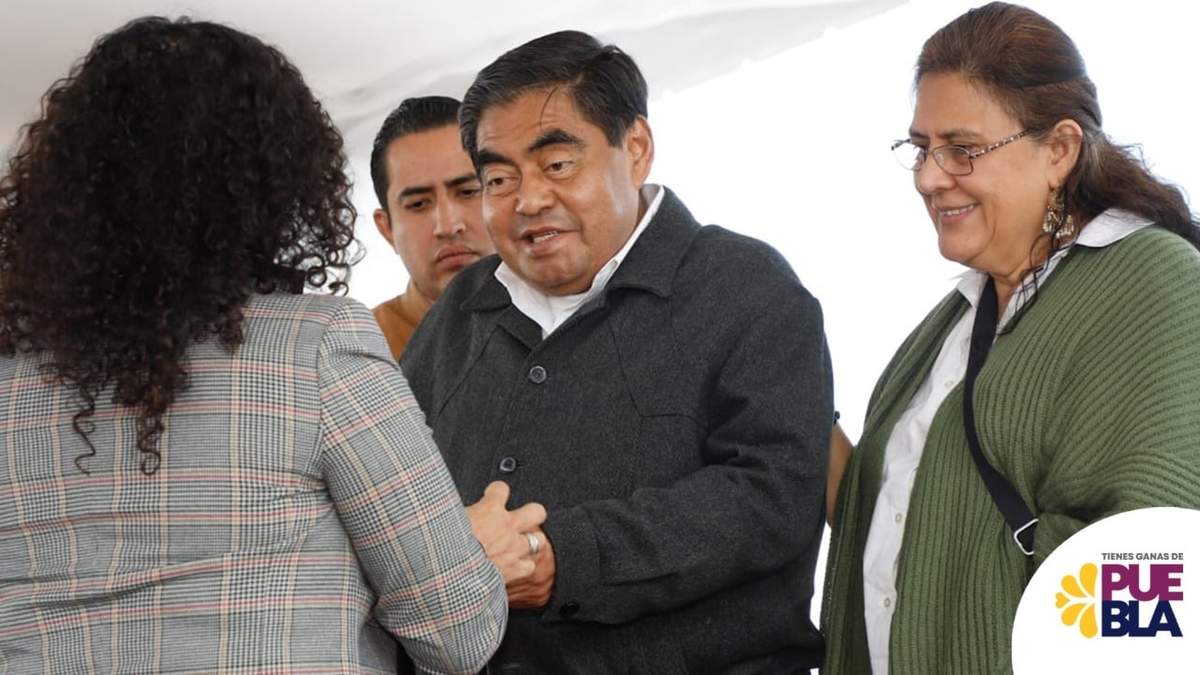 Último acto público de Barbosa en Puebla