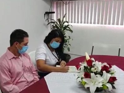 Reportan segundo enlace matrimonial en un centro migratorio