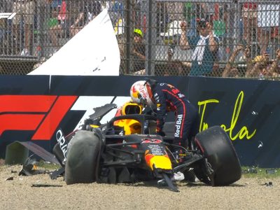 El halo lo salvó de la muerte: el impresionante accidente de Yuki Tsunoda en Imola