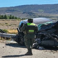 Tragedia en Ruta 60: una mujer murió y hay cuatro heridos tras un choque frontal