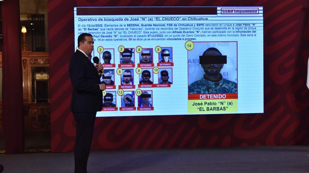 El subsecretario de Seguridad y Protección Ciudadana (SSPC), Ricardo Mejía Berdeja