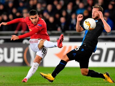 Tremendo empate de Manchester United con el Brujas en la Europa League