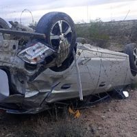Un Chevrolet Joy volcó en la Ruta 51 y un hombre de 24 años quedó bajo observación médica