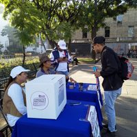 Preguntar al pueblo sobre asuntos de políticos
