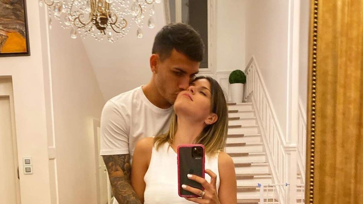 Leandro Paredes y Camila Galante. Fuente: (Instagram)