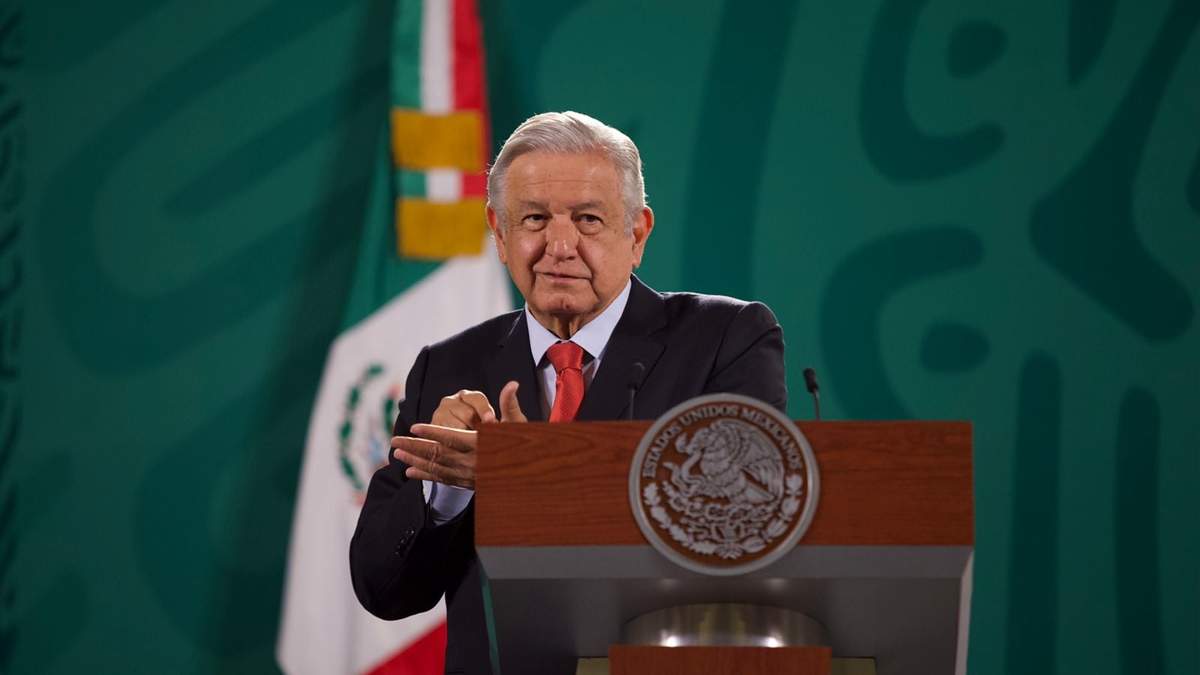 El presidente López Obrador
