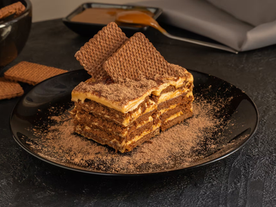 Sorprendé con una receta fácil y diferente: chocotorta de café