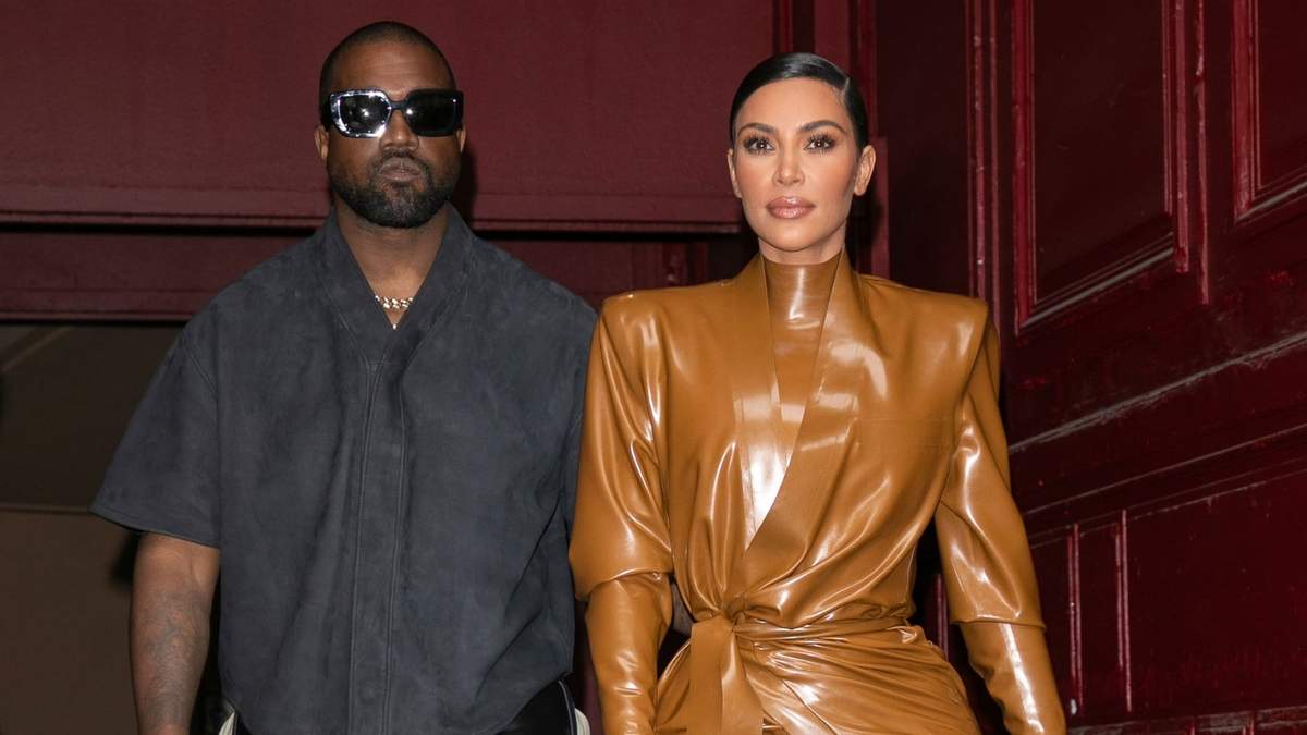 Kanye West y Kim Kardashian. Fuente: (Instagram)