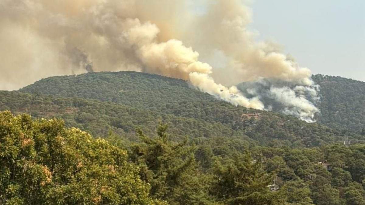Incendio en Monte Alto, Valle de Bravo