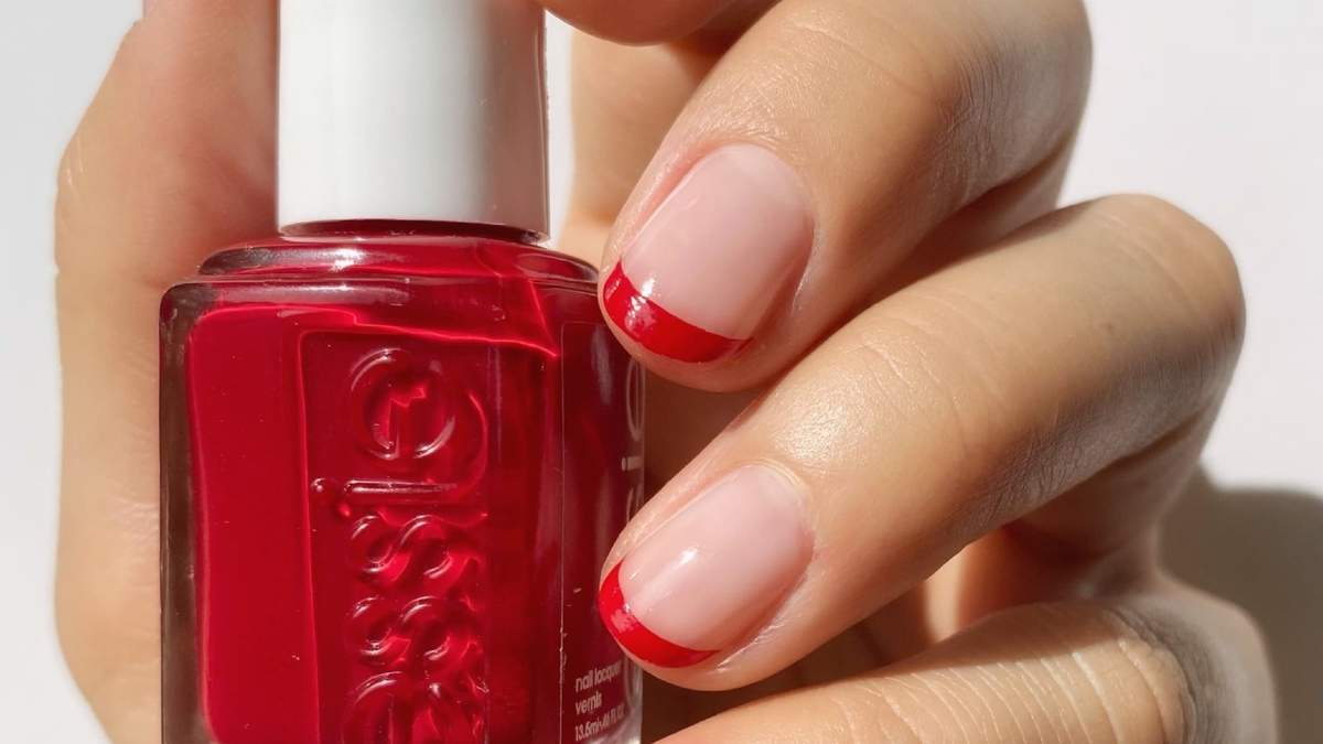 Manicura francesa. Fuente: (Instagram)