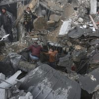 Milicianos palestinos matan en emboscada a nueve soldados israelíes