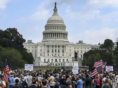 Nuevas protestas en el Capitolio de Estados Unidos: piden la liberación de los asaltantes de enero