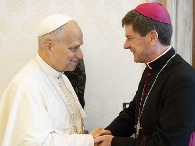 El Papa recibió al obispo de Kiev y ambos rogaron por la paz en Ucrania