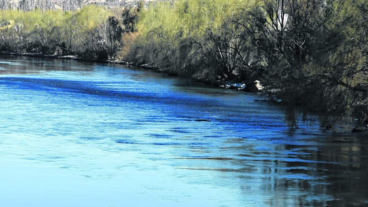 Río Neuquén. Fuente: (Twitter)