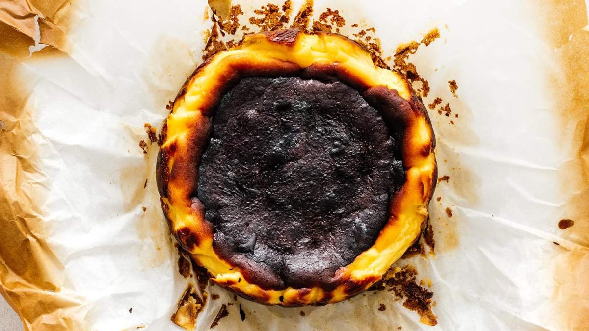 La tarta de queso vasca. Fuente: (Instagram)
