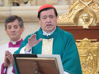 Norberto Rivera evoluciona favorablemente en su estado de salud: arquidiócesis