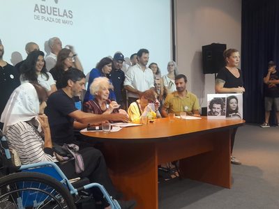 Abuelas anunció la restitución del nieto 140: “Es un bálsamo para seguir”