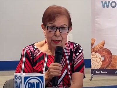“Siempre he dicho que tenemos un narco gobierno”, afirma Perla Woolrich, dirigente panista en Oaxaca
