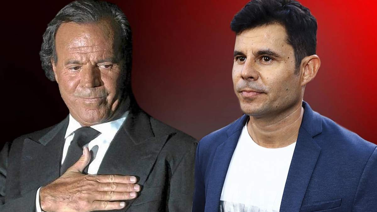 Julio Iglesias y Javier Santos. Fuente: (MInuto Neuquén)