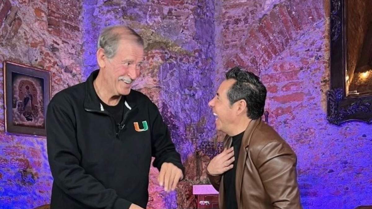 El exmandatario fue entrevistado por Yordi Rosado