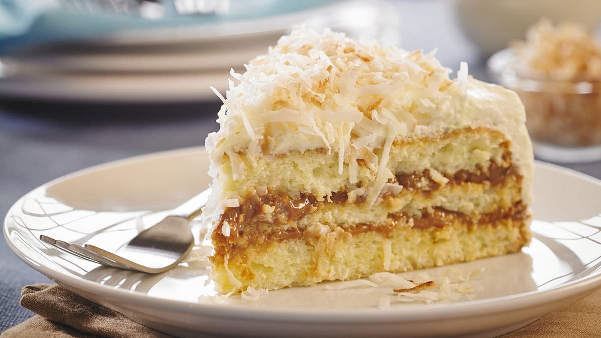 Torta de coco. Fuente: (Instagram)