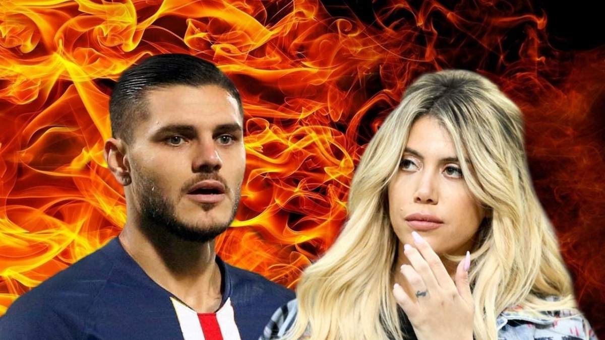 Mauro Icardi y Wanda Nara. Fuente: (Minuto Neuquén)