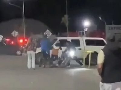 Los motoqueros que agredieron a inspectores de tránsito deberán pagar una millonaria multa