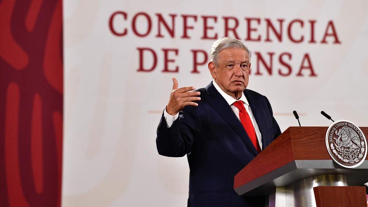 El presidente López Obrador