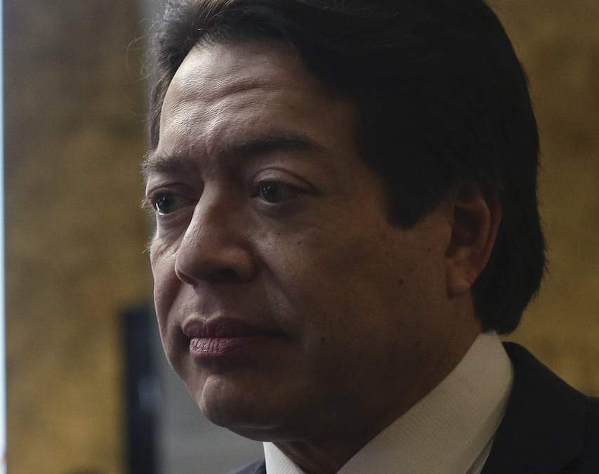 El dirigente de Morena