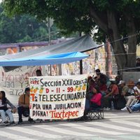 CNTE reclama contradicción entre discurso anti neoliberal de Sheinbaum y su política económica real