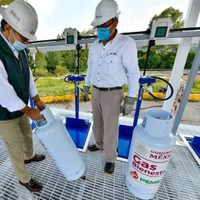Así inició la fase de prueba del reparto de Gas Bienestar en Iztapalapa