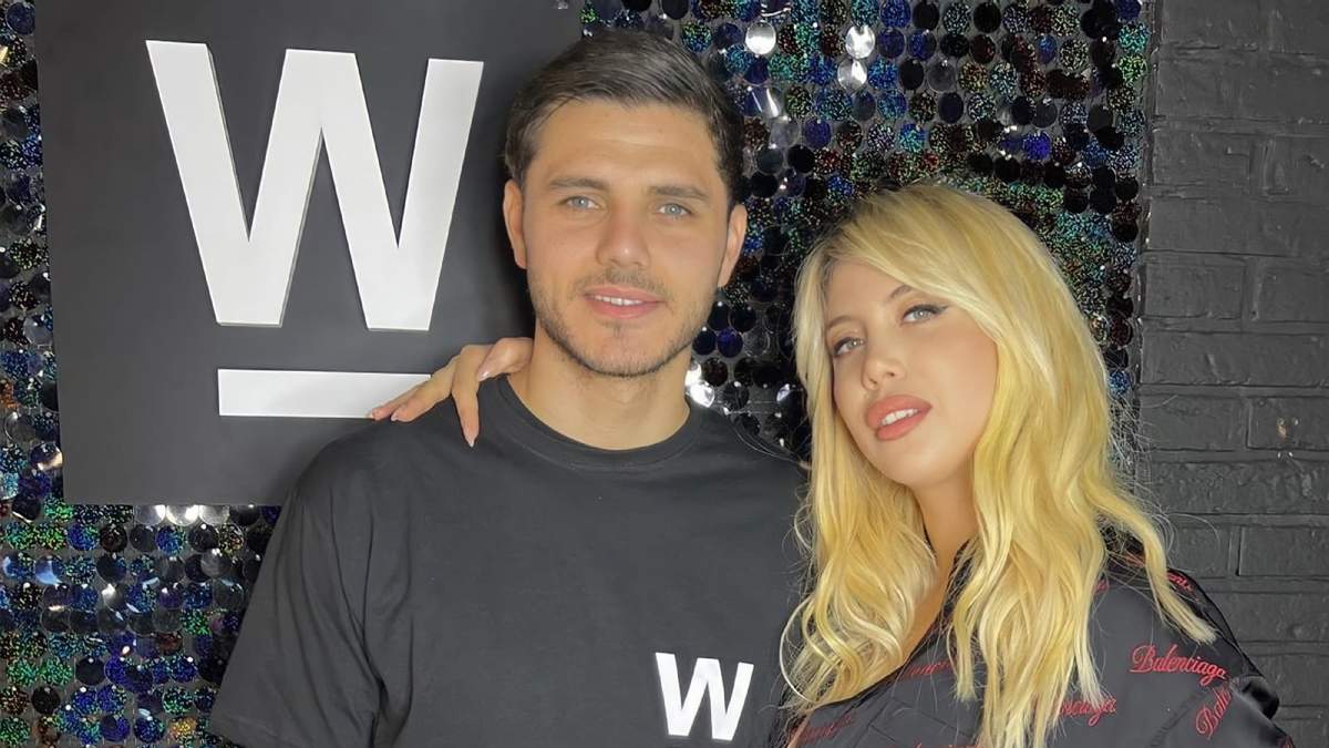 Mauro Icardi y Wanda Nara. Fuente: (Instagram @mauroicardi)