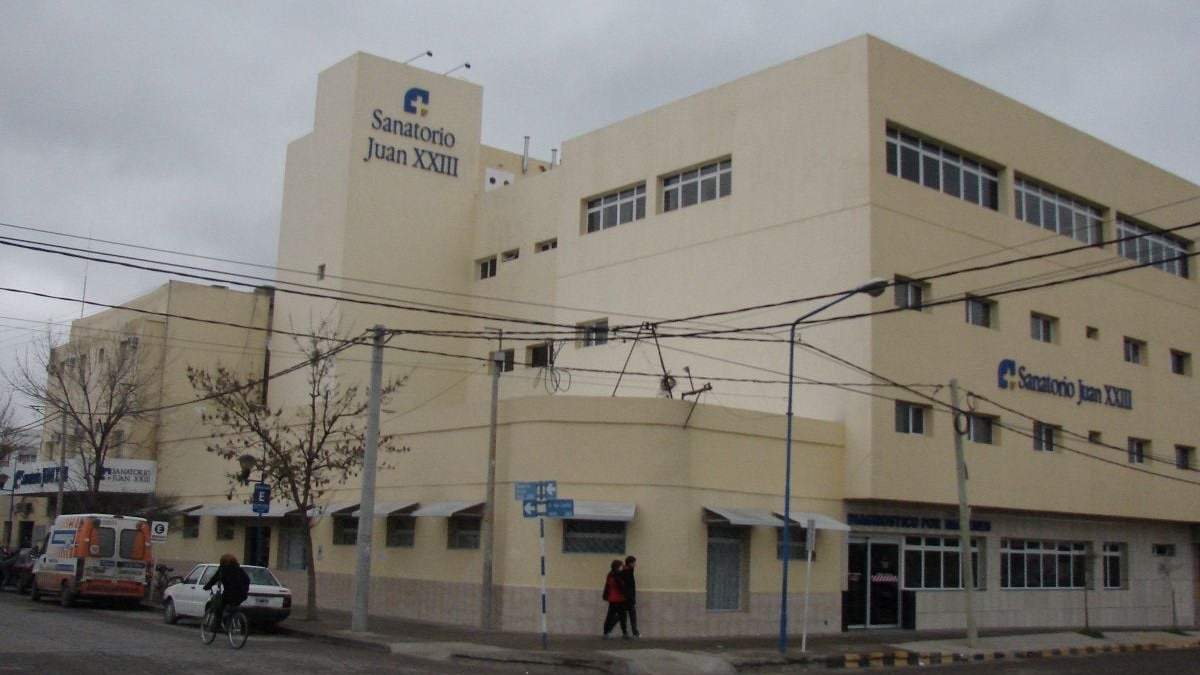 Está internada en el Sanatorio Juan XXIII. Fuente: (Facebook)