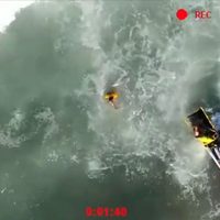 Así rescató un dron a un adolescente que se ahogaba en una playa de España (Video)