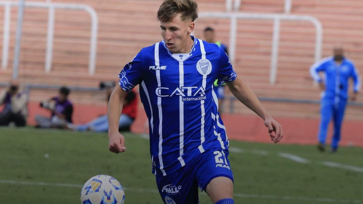 Santino Andino, autor del gol del Tomba.