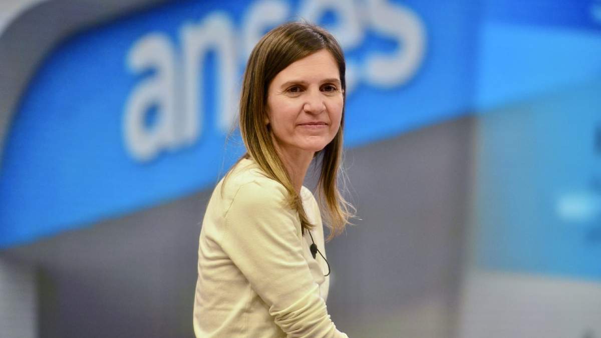 Fernanda Raverta, titular de Anses. Fuente: (Twitter)