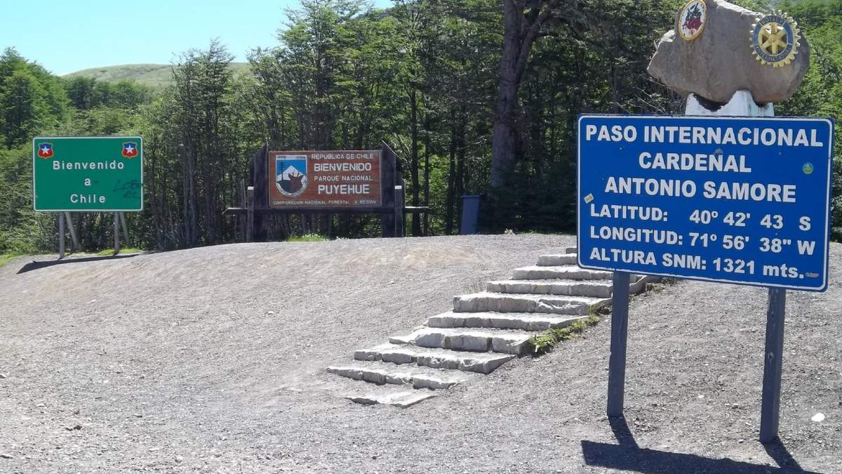 Paso Internacional Cardenal Antonio Samoré. Fuente: (Facebook)