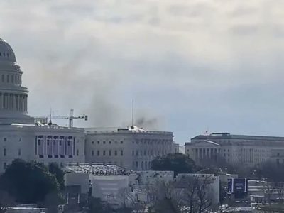 Un pequeño incendio cerca del Capitolio de EU activa las alarmas de seguridad