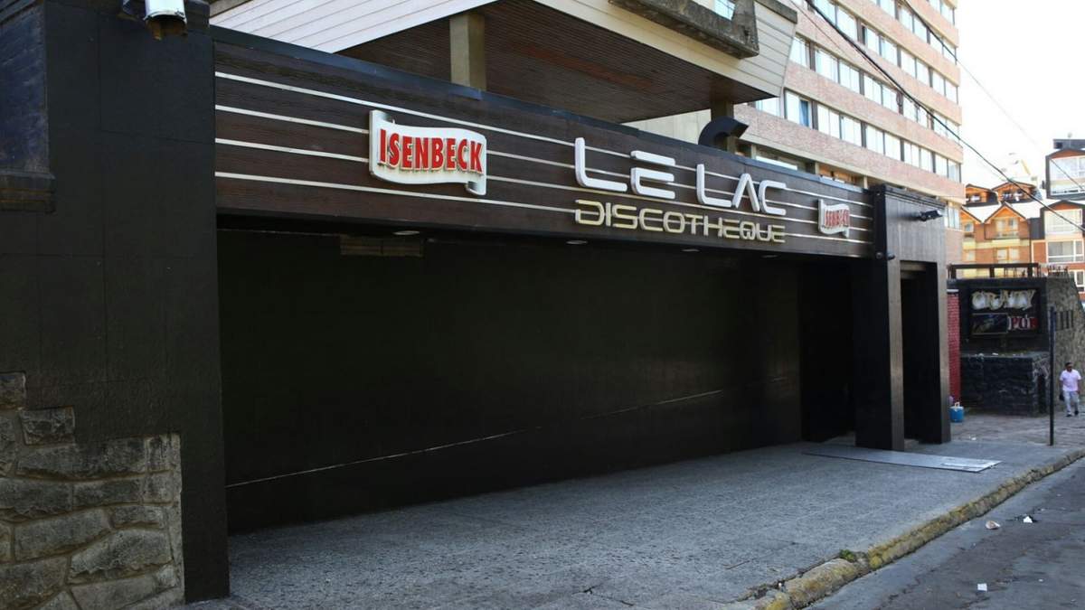 El local Le Lac de Bariloche. Fuente: (Twitter)