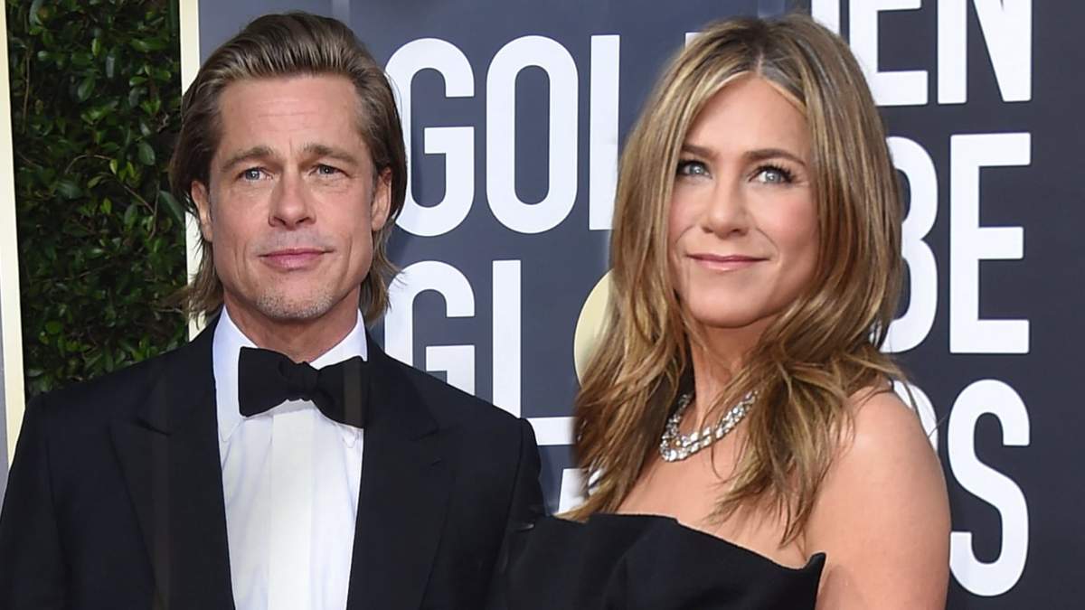 Brad Pitt y Jennifer Aniston. Fuente: (Instagram).