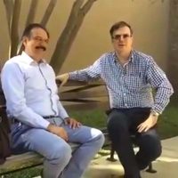 Reaparece Marcelo Ebrard; en Estados Unidos llama a votar por Hillary (video)