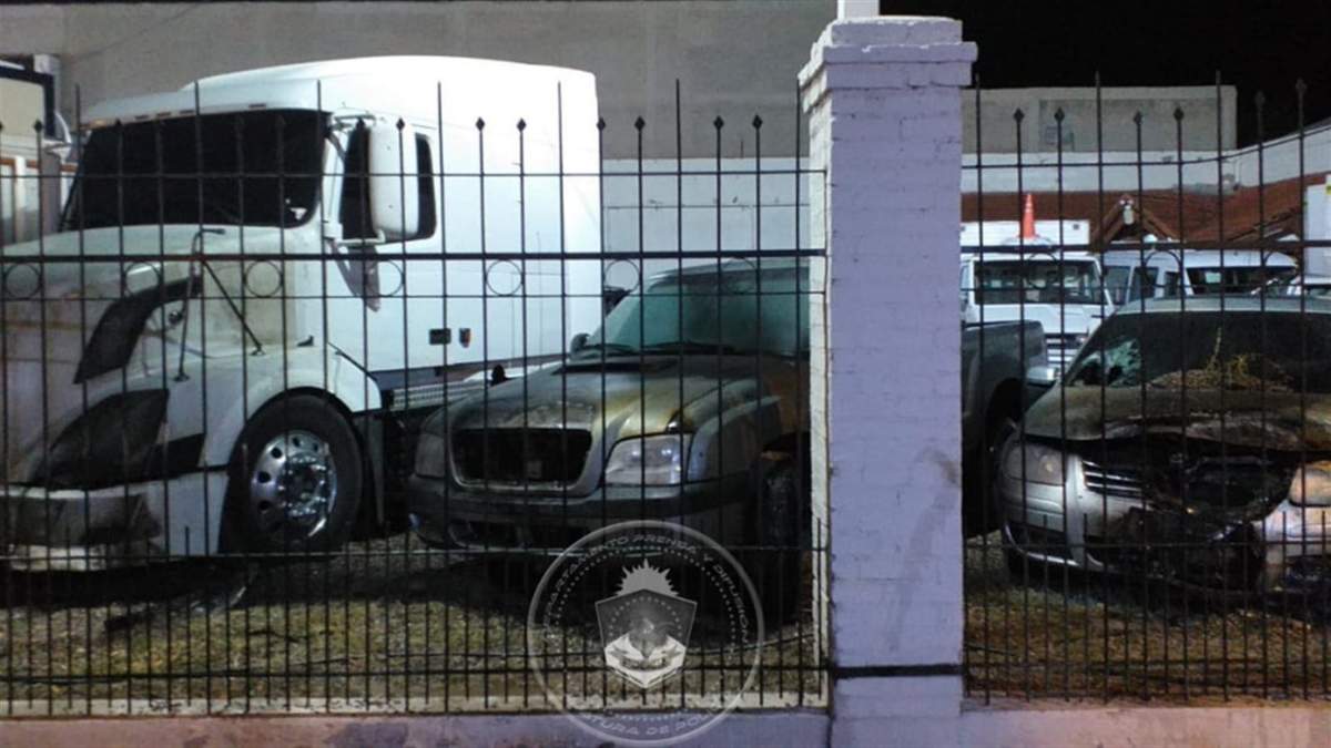 Incendio en una concesionaria Fuente:(Policía de Neuquén)