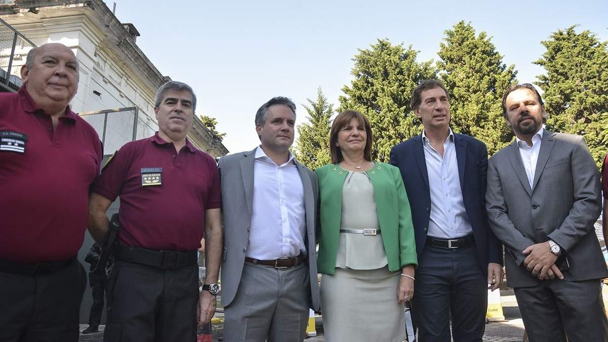 Marcelo D’Alessandro, Patricia Bullrich y Diego Santilli. Fuente: (Twitter)