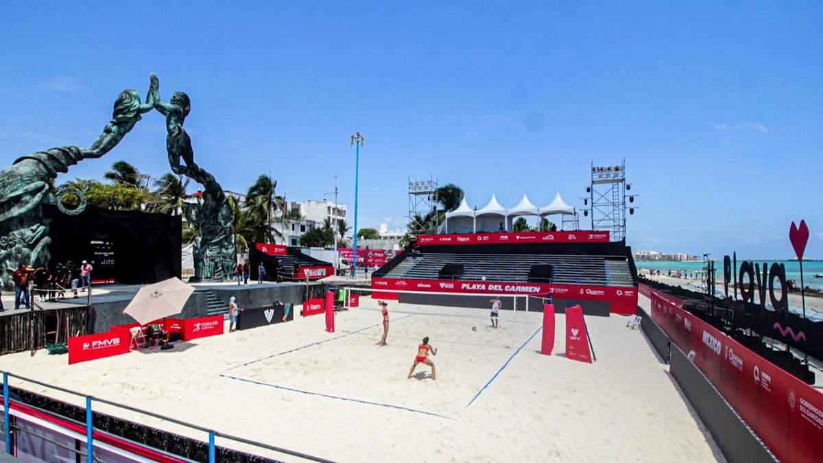 Playa del Carmen. Tour Mundial de Voleibol de Playa 2025