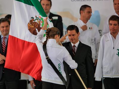 Daniela Campuzano, la abanderada que viene del bosque